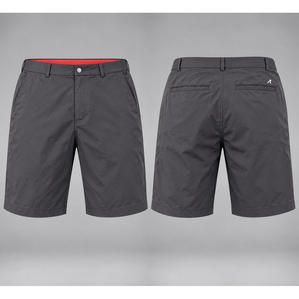 Redvanly Shorts Mens XL BLACK Hanover Pull On Performance Golf Chino 9" Inseam